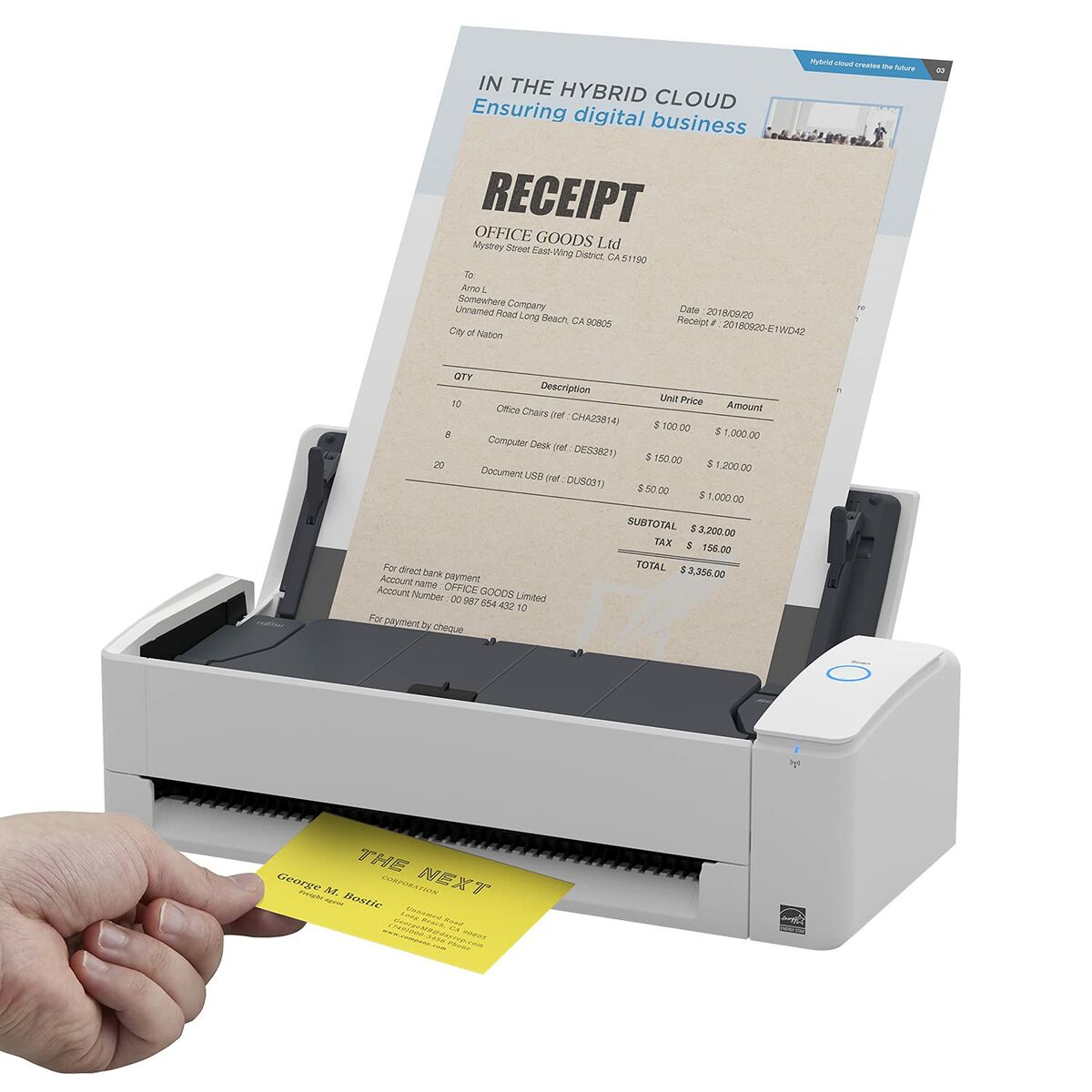 Skanner Fujitsu PA03805-B001 30 ppm